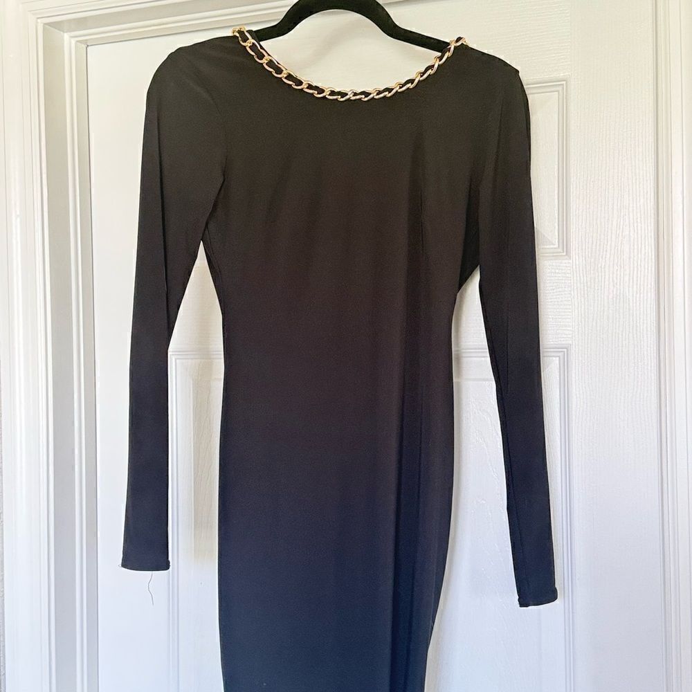 Boohoo open back chain Dress - Picture 4 of 6